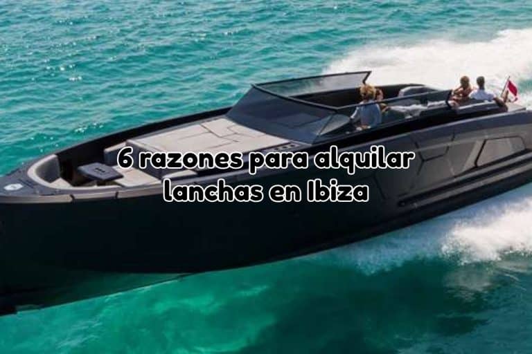 Alquiler de lanchas en ibiza