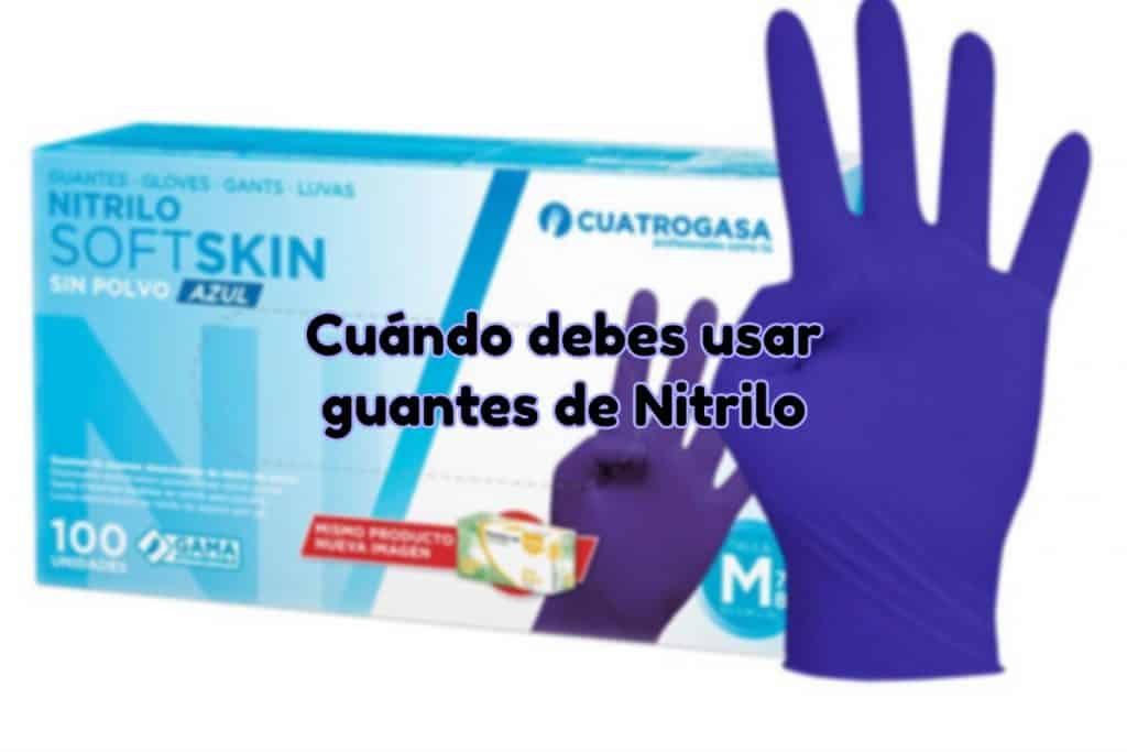 guantes de nitrilo uso