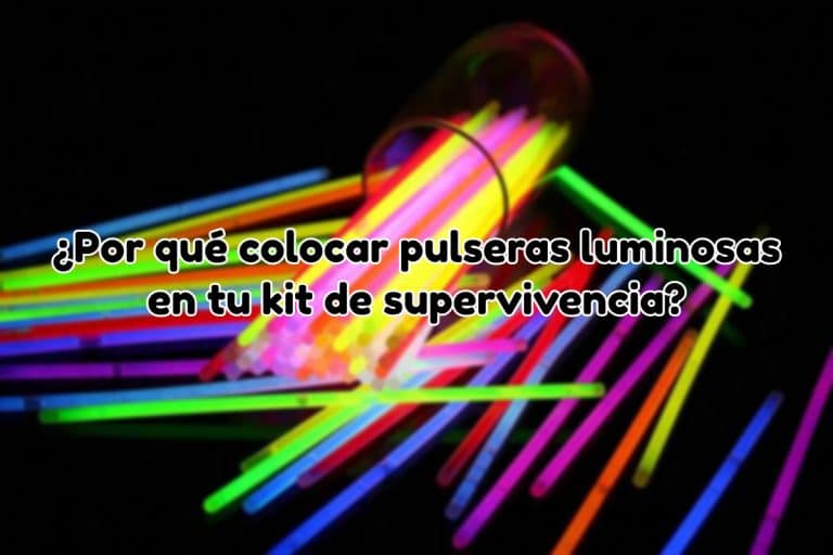 kit de pulseras luminosas